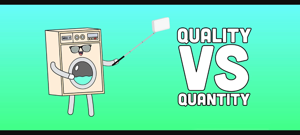 Quality vs Quantity of the Content